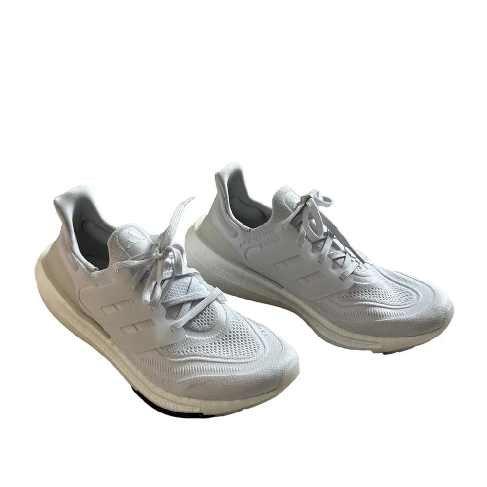 Adidas Men's White Running Sneakers